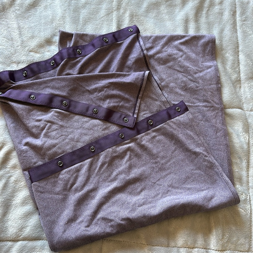 Lululemon scarf purple blanket cover